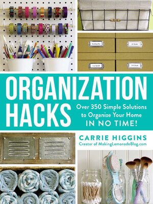 cover image of Organization Hacks